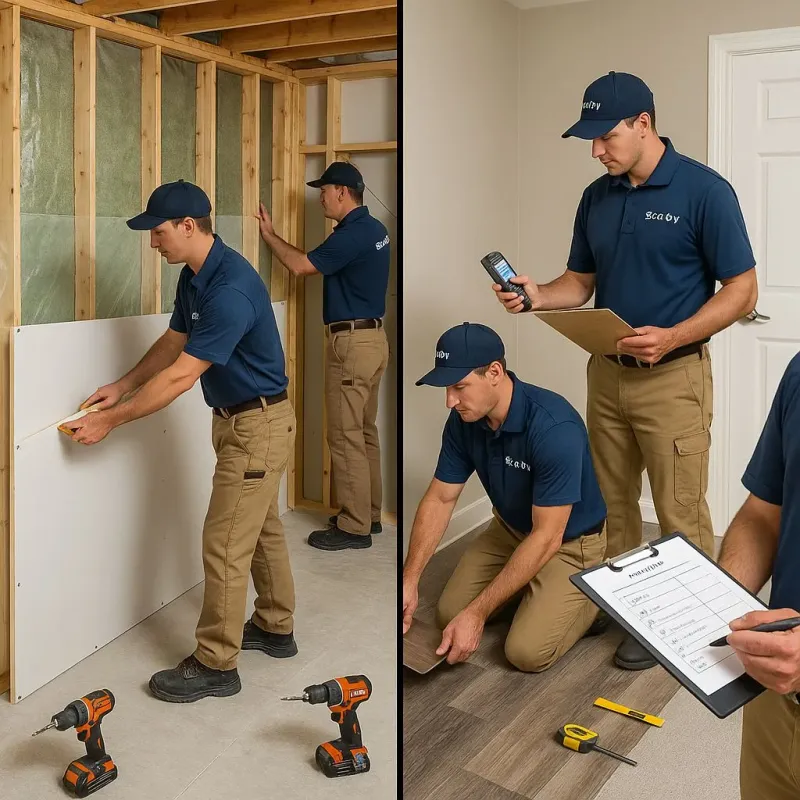 Repairs and Reconstruction process in Lenexa, KS