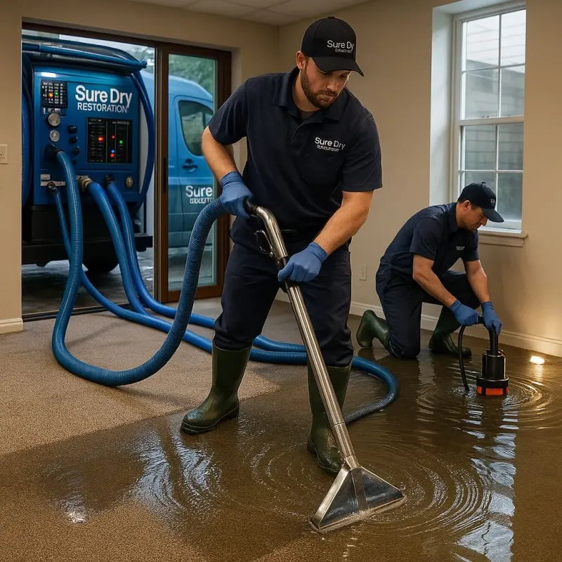 Water Extraction and Removal process in Lenexa, KS